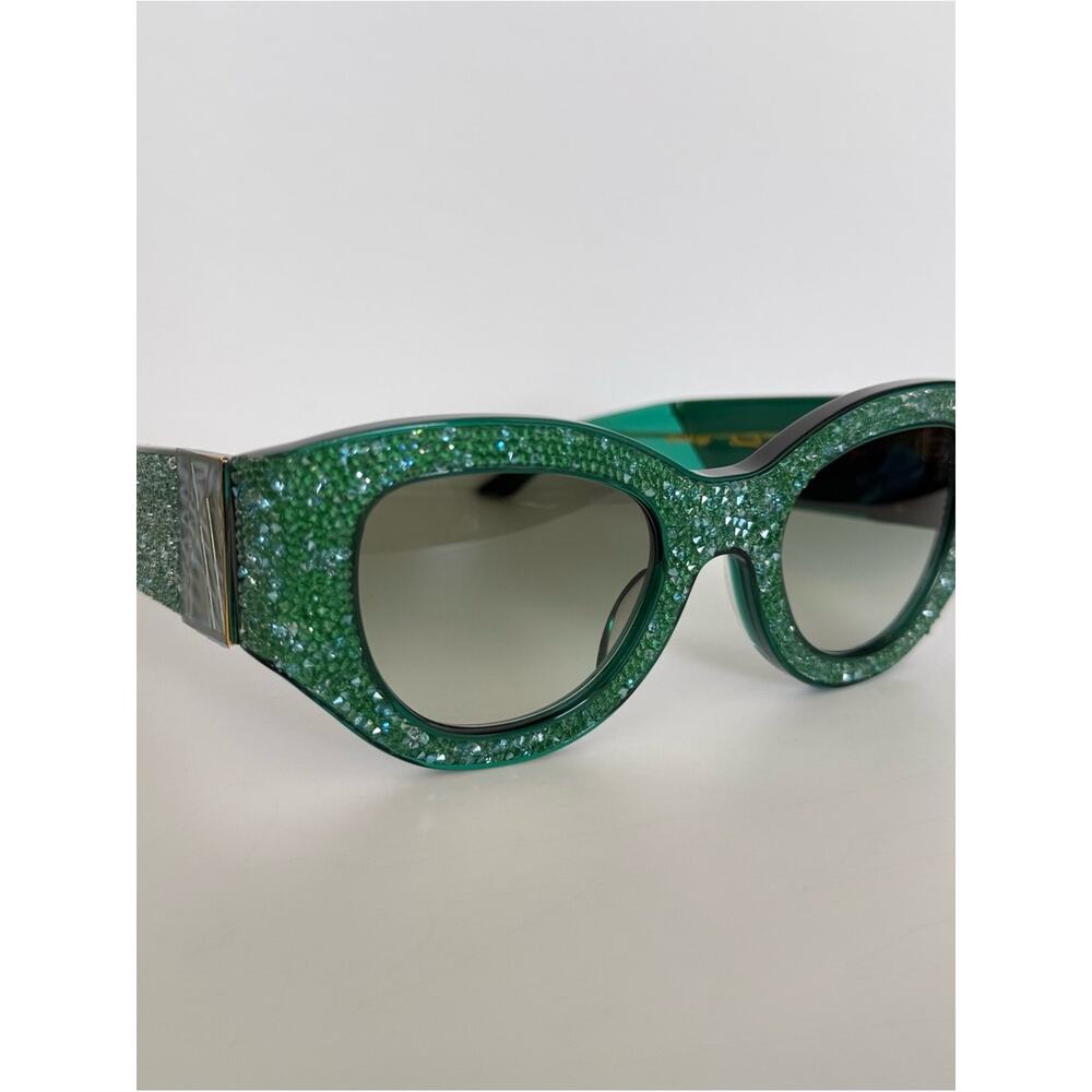 NEW!!! Anna-Karin Karlsson women emerald sunglasses limited edition Retail 1750 - Picture 3 of 7